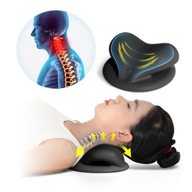 Meikaso Neck Stretch Neck Pillow, Stretch Style, High-end Neck Pillow, Stretches Around Your Neck and Shoulder, Relax in 8 Minutes, Lightweight, Double-Sided, Can Be Used on Both Sides, Father's Day,