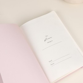 2025-2026 Planner - Undated Monthly, Weekly & Daily Planner for Planning Your Success - To Do List, Habit Tracker, Hardcover, Aesthetic, Stylish School or Office Supplies (Pink, A5)