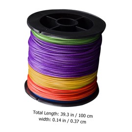 Gatuida 1 Roll Braided Fishing Line Pe Strands with Strong Pulling Force Abrasion Resistant Low Memory for Freshwater and Saltwater Fishing