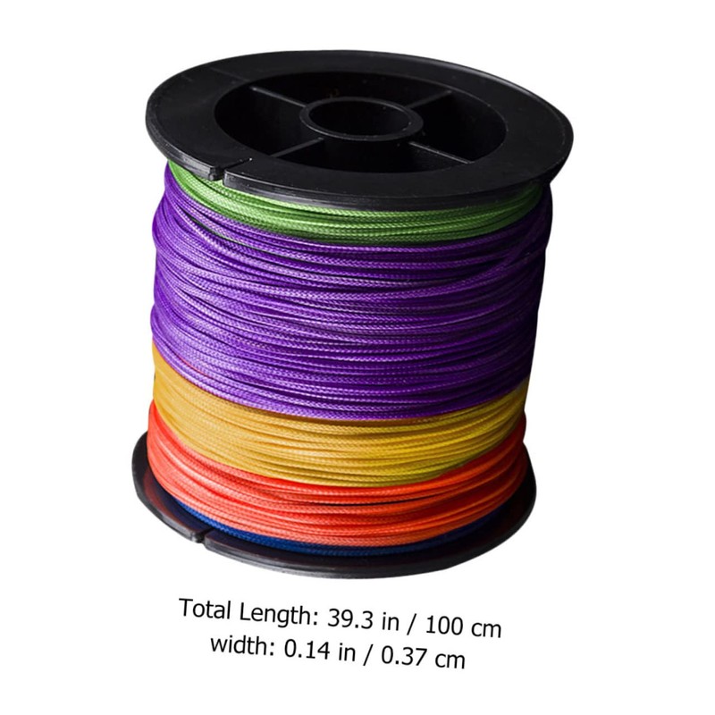 Gatuida 1 Roll Braided Fishing Line Pe Strands with Strong