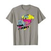 Tom & Jerry Paint Splash T-Shirt, gray