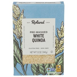 Roland Foods White Quinoa, Pre-washed, Specialty Imported Food, 12-Ounce