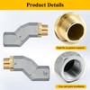 Modoo 3/4 Inch Fuel Swivel, 3/4 inch NPT Fuel Hose