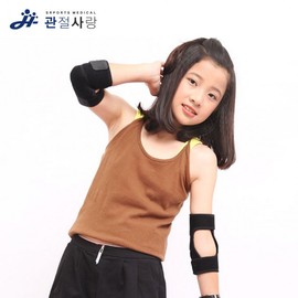 Joint Love Enjoy Junior Elbow Protector (2-Pack) 1 Set) Pink 2ea