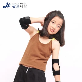 Joint Love Enjoy Junior Elbow Protector (2-Pack) 1 Set) Pink 2ea