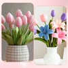Matwsec 150PCS Stamens for Flower Making 3mm White Flower Stamen