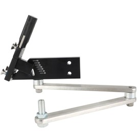 AUTOMUTO Adjustable 15°- 45°Lawn Mower Blade Sharpener - for Professional Lawnmower Blades Replacement for 5005 - Black