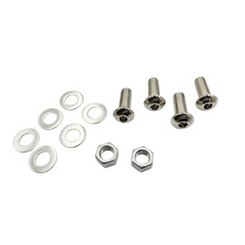 M Maintenanse Saddle Bag Guards Screw for Harley Touring Street Glide Road Glide Road King Electra/Ultra (1997-2024) (Chrome)