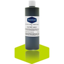ELECTRIC GREEN 13.5 Ounce Soft Gel Paste Food Color