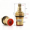 Brass Ceramic Disc Insert Gland Cartridge Replacement Tap Valves Hot