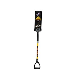 Structron 49782 Post Spade, Forged 16" / Forward Turned Step, PowerCore & PermaGrip, 29" Premium Fiberglass, Poly D Grip
