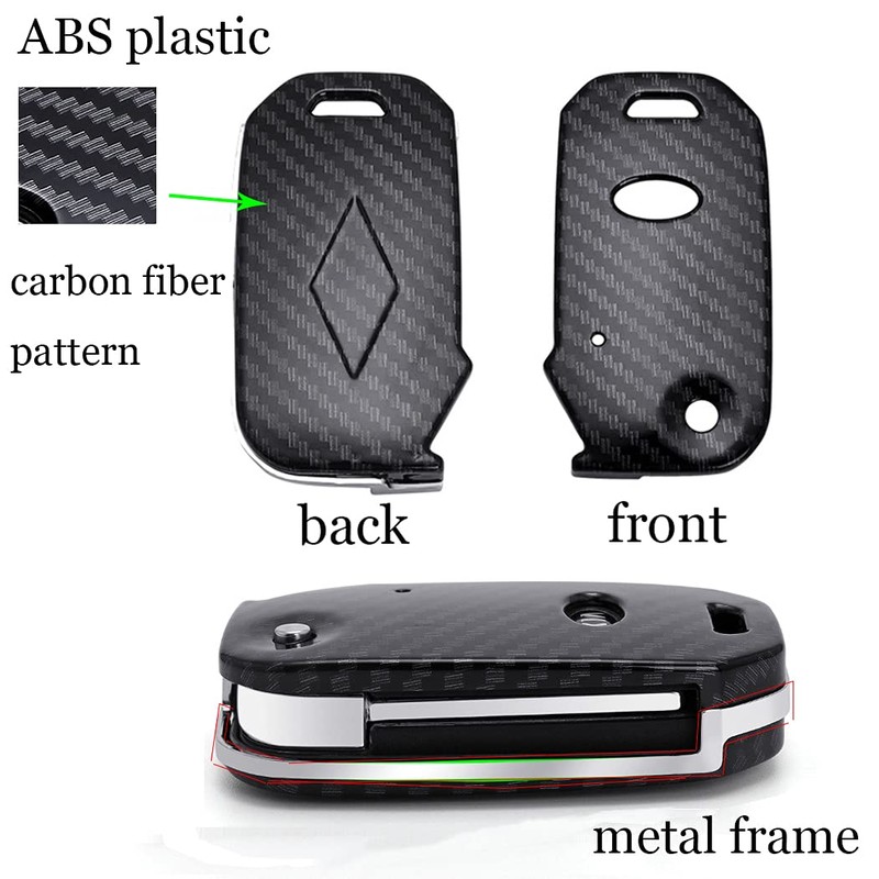 ontto Key Fob Cover for Kia Flip Remote Stylish Key
