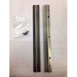 Weber 88203 11-1/2" Catch Pan Rails with 2 Hex Screws for Genesis Silver B/C w/ 3 holes