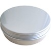 DIY Container Aluminium Round Reusable Container with Lid - 100ml