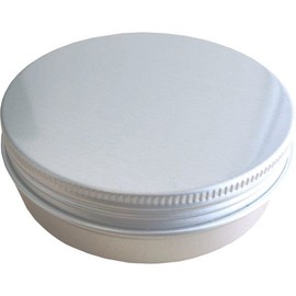 DIY Container Aluminium Round Reusable Container with Lid - 100ml
