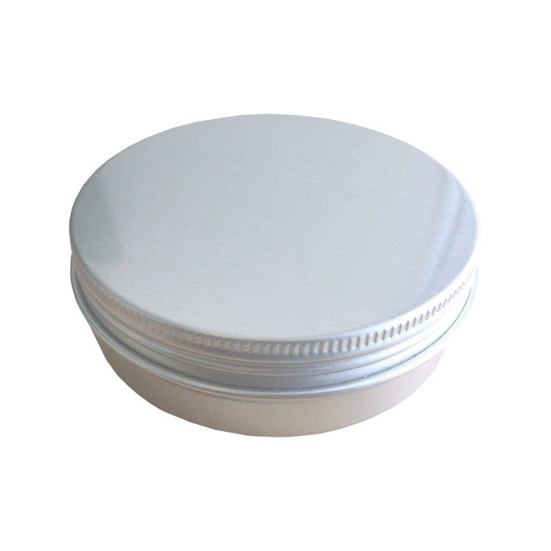 DIY Container Aluminium Round Reusable Container with Lid - 100ml