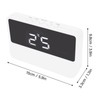 LED Digital Alarm Clock Simple Modern High Definition Display Mirror