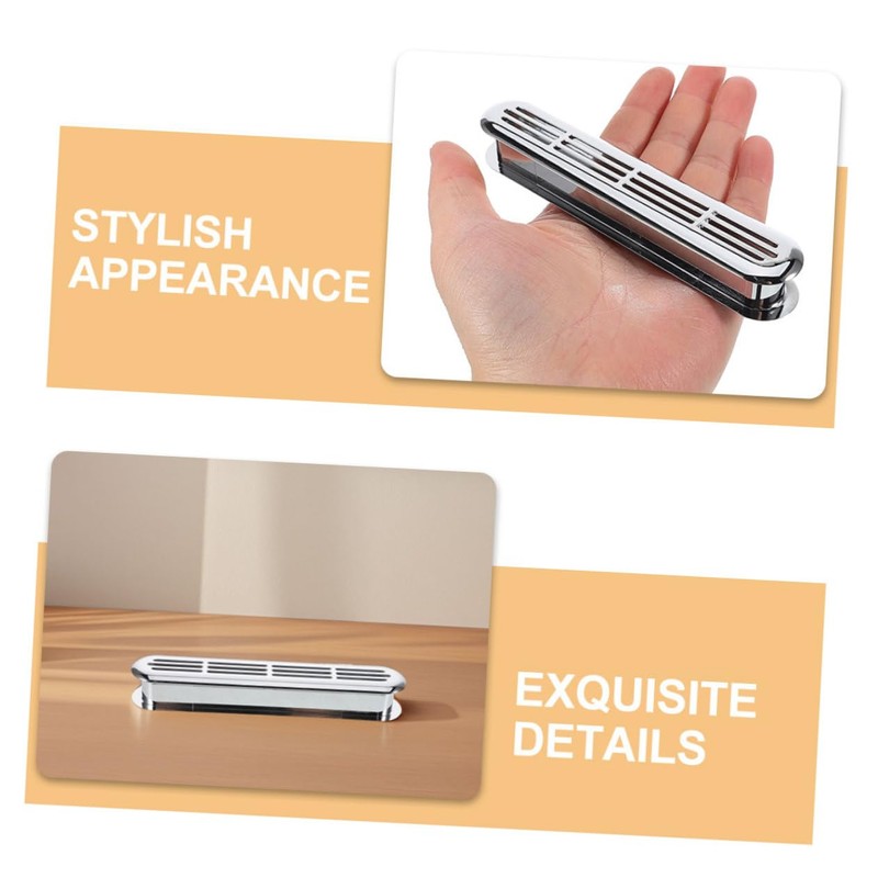 FUNOMOCYA Modern Aesthetic Rv Cabinet Air Vent Heat Dissipation Grille