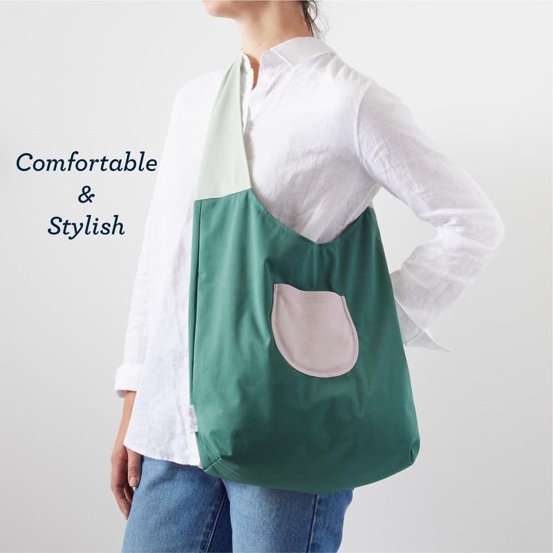 Esembly Carryall Bag - Large, Waterproof, Reusable and Foldable Tote