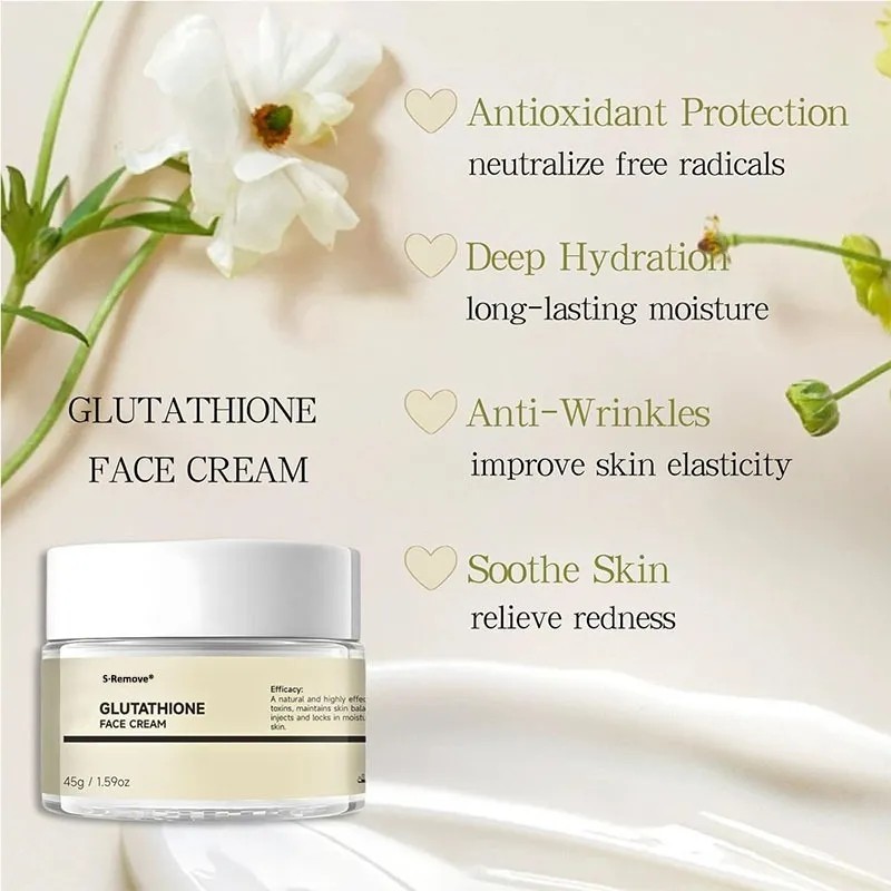 Hidratante Facial Con Glutatión 45 G 1 Unidad