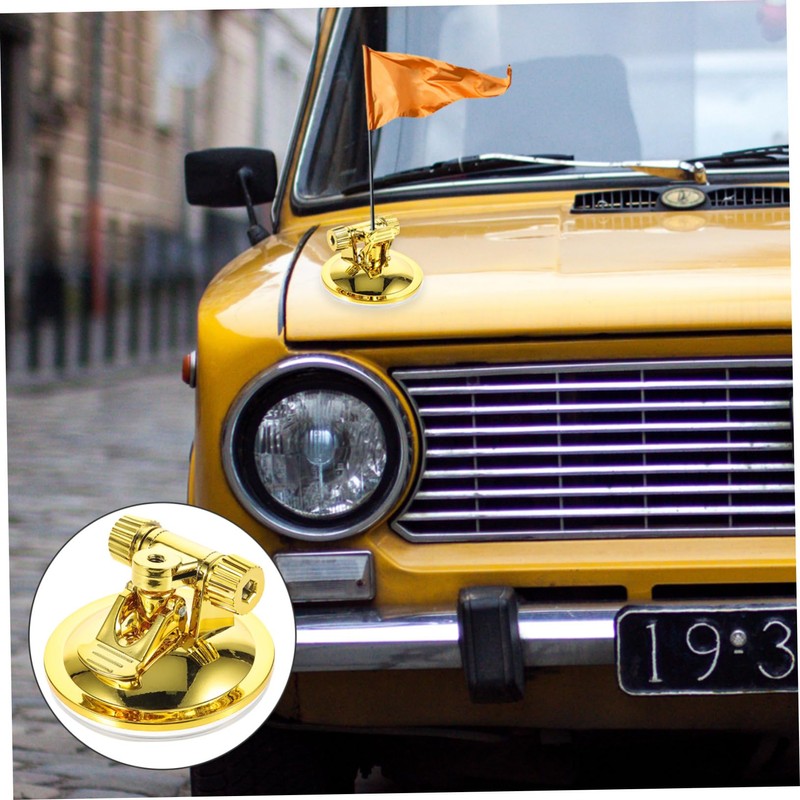 Abaodam Flagpole Stand for Car Suction Cup Flag Holder Rv