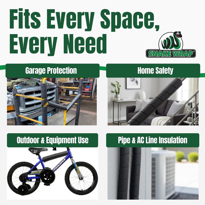 Oodles of Noodles SnakeWrap 4 Pack Multi-Purpose Pole Wrap 22