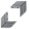 Merriway BH07434 (30 Pcs) Right Angle Corner Brace Bracket Fastener