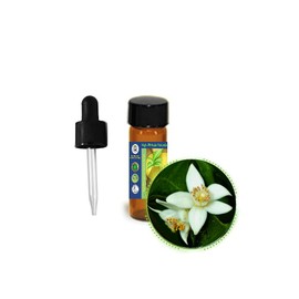 3.7ml (1/8oz) Neroli (Citrus Aurantium, Orange Blossom) Essential Oil - 100% Pure, Undiluted, Uncut for Skin Care, Aromatherapy, Massage