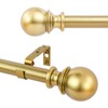 Curtain Rods for windows,1" Diameter Curtain Rod, 32-48" Standard Decorative