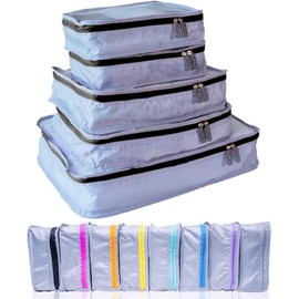 Cubos Organizadores de Equipaje mumi (5 Set) (Negro)