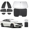 TINGLU Window Shades for Honda Civic 2016-2021 Accessories Car Side