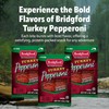 Bridgford Sliced Turkey Pepperoni 4 oz Pack of 4 -