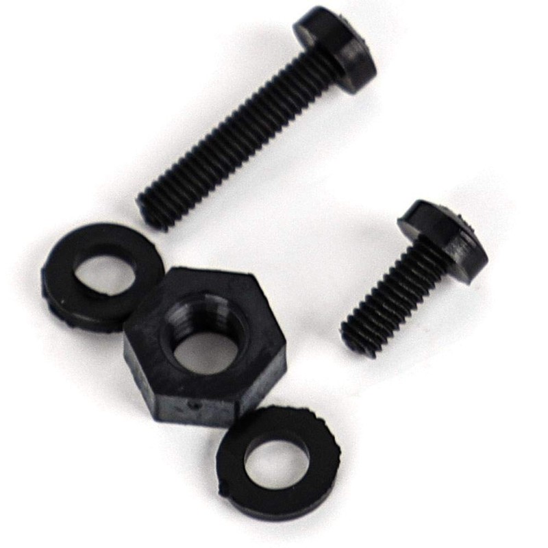 Multifunction fasteners black/white M2/M2.5/M3/M4/M5 Nylon screw kit, nylon nut, industrial