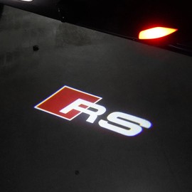 2Pcs Car Door Lights Projector Ghost Shadow Lights, Laser Welcome Lamp Light Compatible with Chevy Silverado 1500 GMC Sierra 1500 Ram 1500:_For RS-2pcs