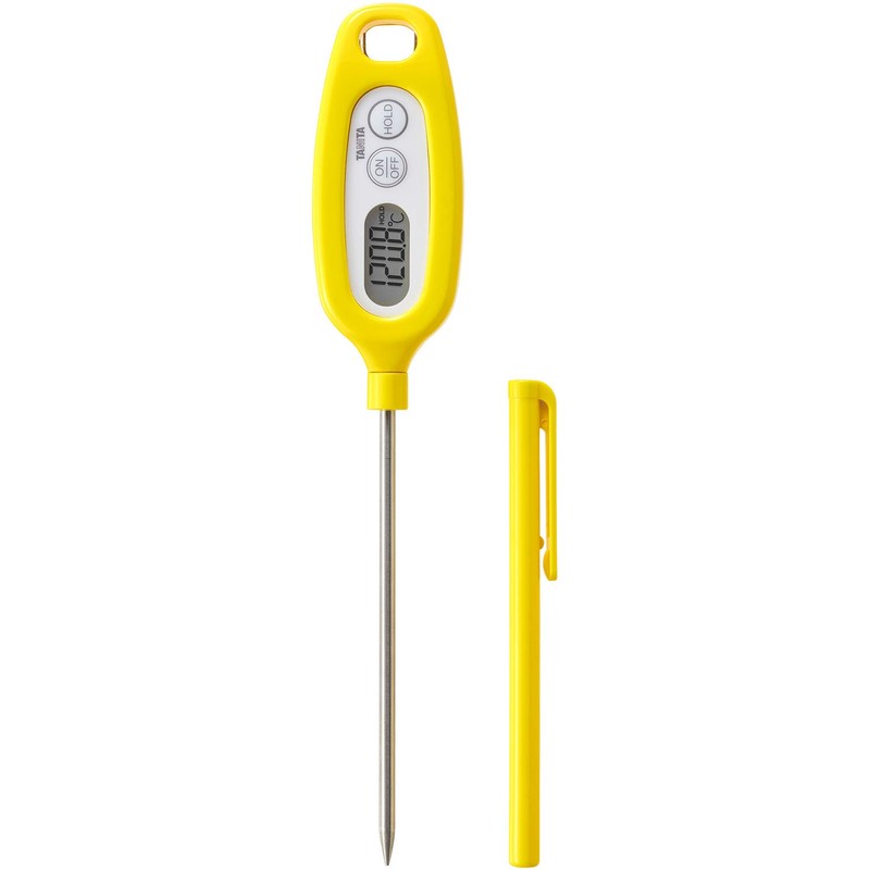Tanita Thermometer, Cooking, Waterproof, -50 - 250°C, Yellow, TT-508N, YL,