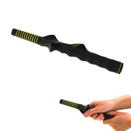 Golf Grip Rubber Golf Club Grip, Golf Grip, Right Handed, Hole Diameter Approx. 0.3 inches (8 mm), Diameter 0.3 - 0.36 inches (8 mm), Suitable for Golf Clubs, Swing Correction, Assistance, Grip