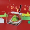 Christmas Tree 3D Memo Pad Innovative Paper Carving Art 3D