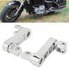 Motorcycle Foot Peg Highway Bracket 360° Adjustable Rugged Foot Peg