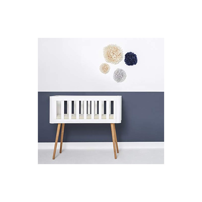 The Little Green Sheep Organic Crib Fitted Sheet - Linen