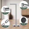 Toilet Paper Holder Stand, Freestanding Tissue Roll Holder for Bathroom,