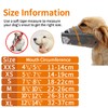 Dog Muzzle - Soft Nylon Adjustable Breathable Mesh Mask, Mouth