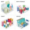 mDesign Makeup Storage for Washbasins or Vanity Tables - BPA