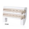Kitchen Wrap Dispenser & Cutter for Cling Film and Foil