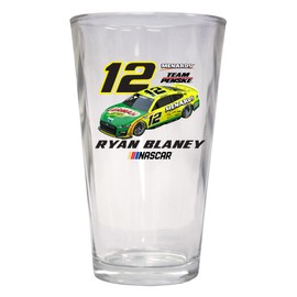 R and R Imports Nascar #12 Ryan Blaney Pint Glass New for 2022
