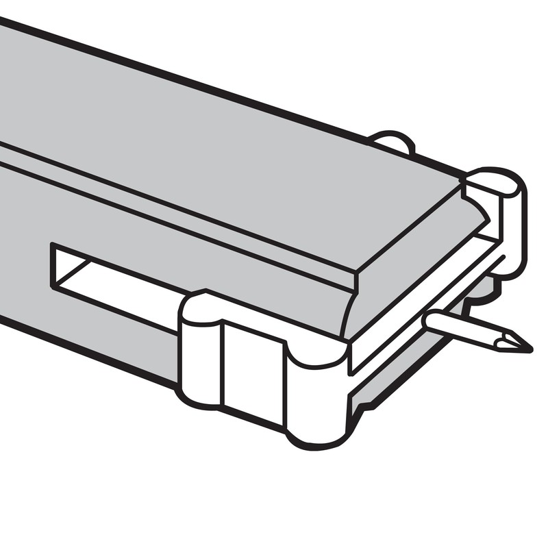 Prime-Line L 5915 7/8 In. Window Grid Retainer Pin (6