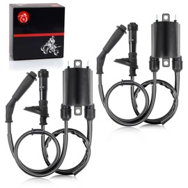 MOTO1988 2set of Ignition Coil & Spark Plug Cap For Honda Shadow VLX 600 VT600 1988-2007