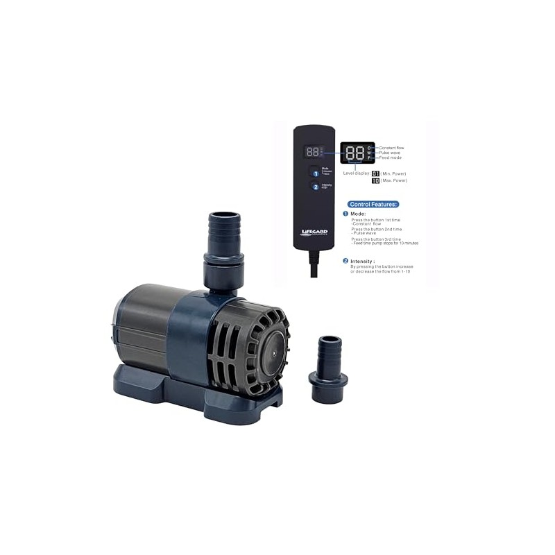 Quiet One DC Pump 185 GPH 6.6 feet Head and