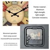 Constantplanet Farmhouse Wooden Wall Clocks Battery Operated 10 Inch
