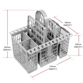 SPARES2GO Cutlery Basket + Central Waste Filter Kit compatible with Indesit Fits Hotpoint & Fits Whirlpool Dishwasher