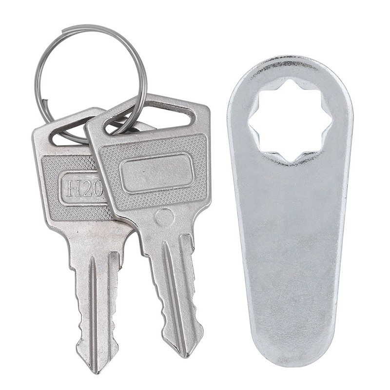 Zinc Alloy Cabinet Door Password Coded Lock with Keys for
